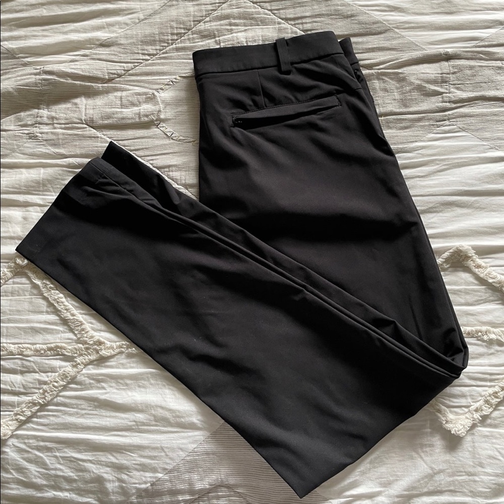 Mens lululemon commission pant black size 32